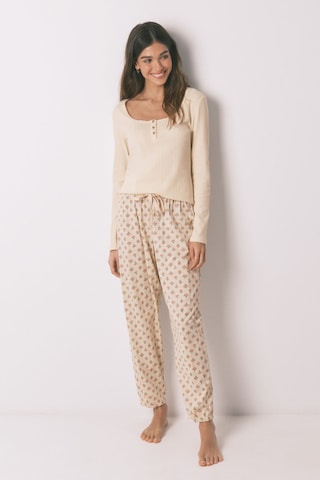 Women' Secret Pyjamas i beige: forside