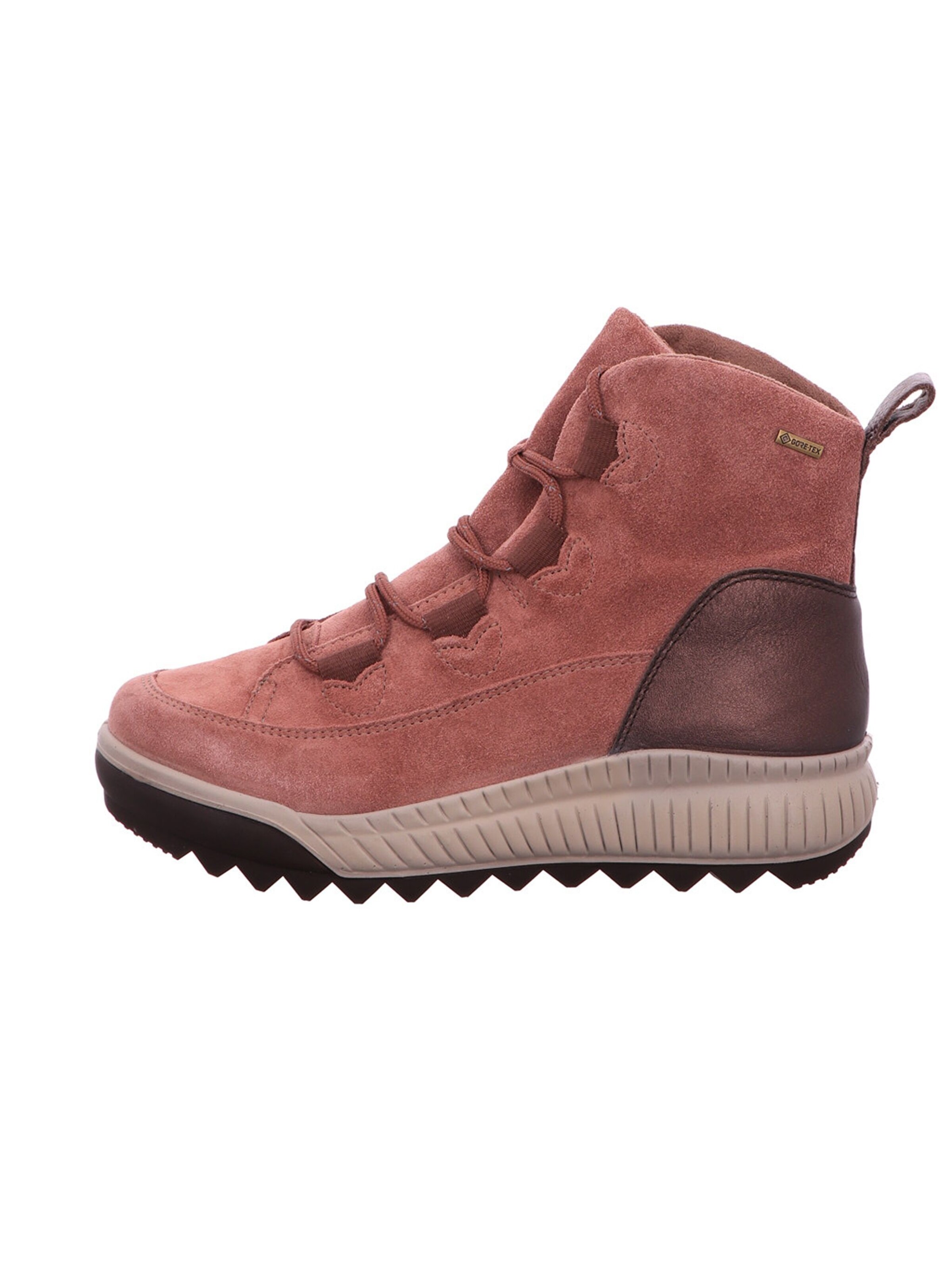 Legero Lace-Up Ankle Boots 'Tirano' in Brown: front