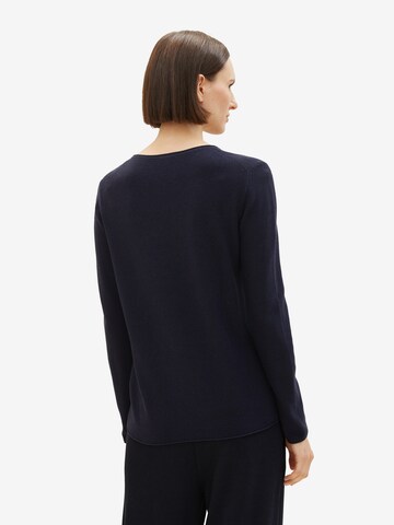 TOM TAILOR Sweater in Blue