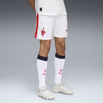 PUMA Regular Sportbroek 'AC Milan 25/26' in Wit: voorkant