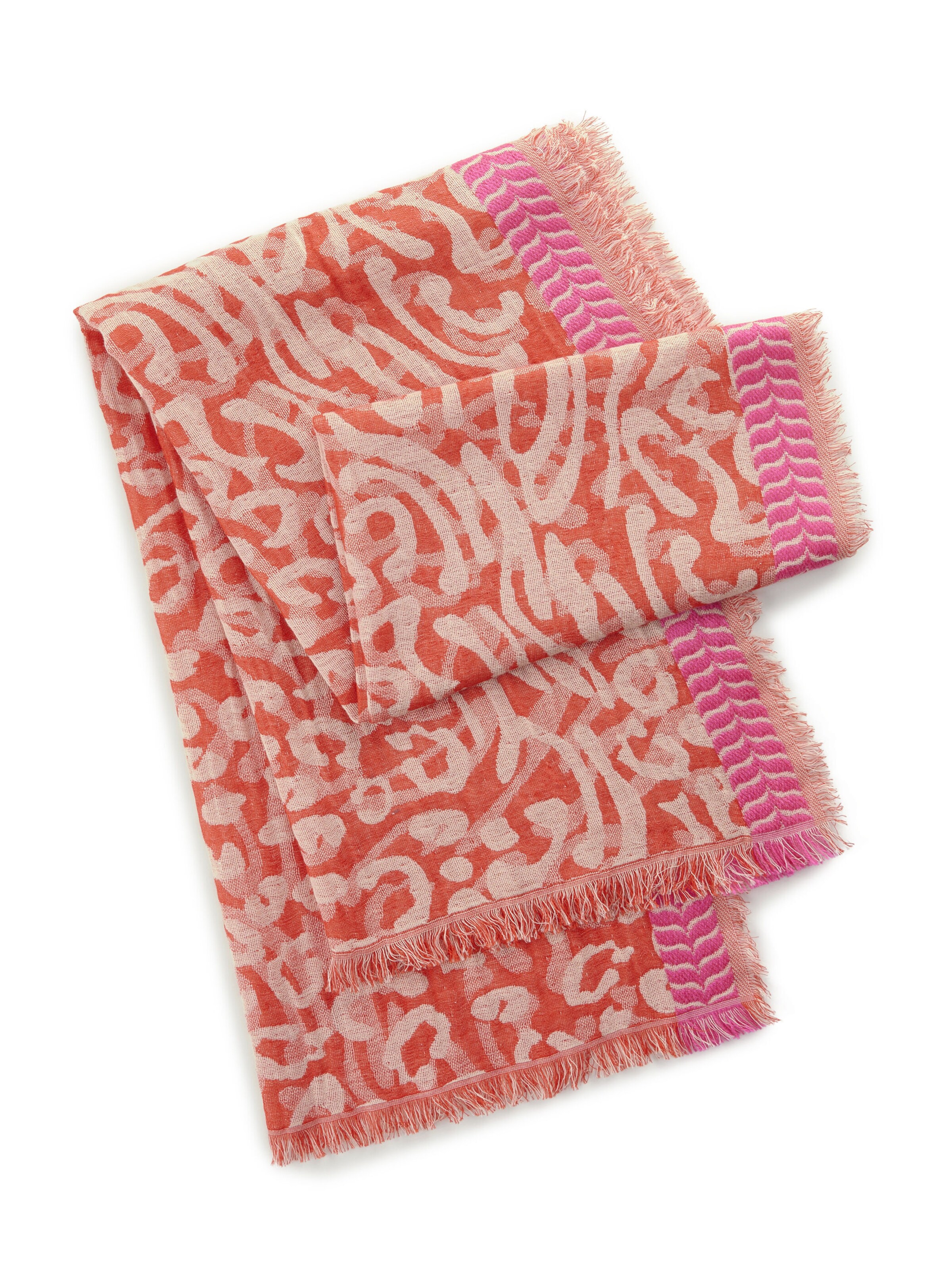 CODELLO Schal in Rot: Vorderseite