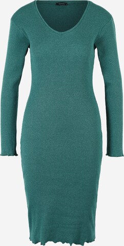 Trendyol Úpletové šaty – zelená: přední strana