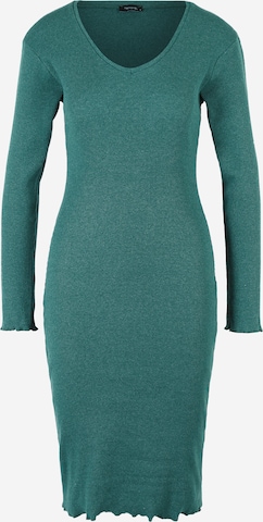 Trendyol Knitted dress in Green: front