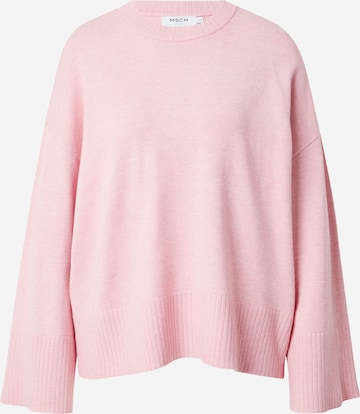 Pull-over 'Odanna' MSCH COPENHAGEN en rose : devant