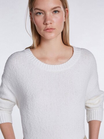 SET Sweter w kolorze biały