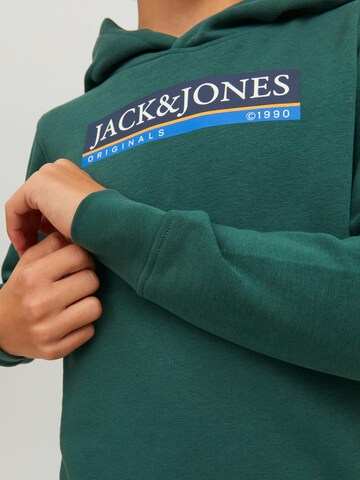 Jack & Jones Junior كنزة رياضية 'Codyy' بلون أخضر