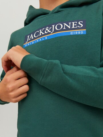 Jack & Jones Junior Μπλούζα φούτερ 'Codyy' σε πράσινο