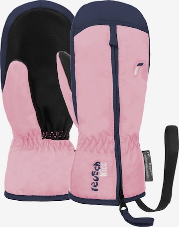 REUSCH Sports gloves 'Ben Mitten' in Pink: front
