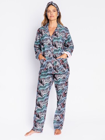 PJ Salvage Pyjama 'Flannels' in Gemengde kleuren: voorkant