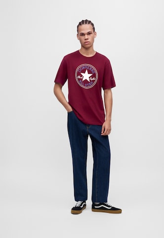 CONVERSE T-Shirt 'ARCH ALL ST' in Rot