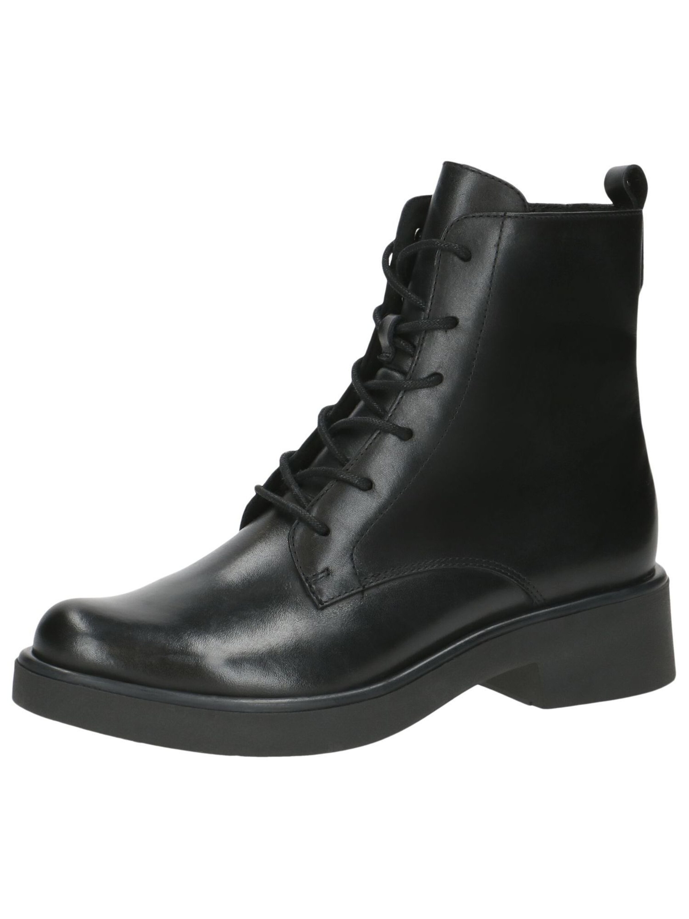 CAPRICE Veterlaarsjes in Zwart: voorkant