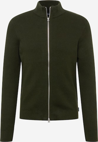 Only & Sons Knit Cardigan 'Phill' in Green: front