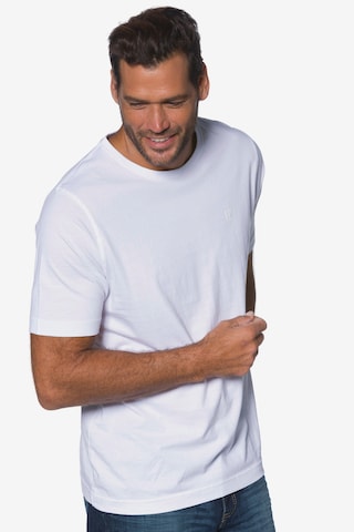 T-Shirt JP1880 en blanc : devant