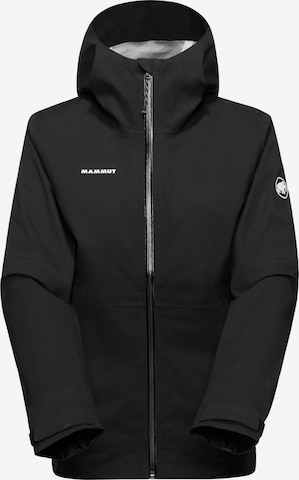 MAMMUT Outdoorjacke 'Linard Guide' in Schwarz: Vorderseite