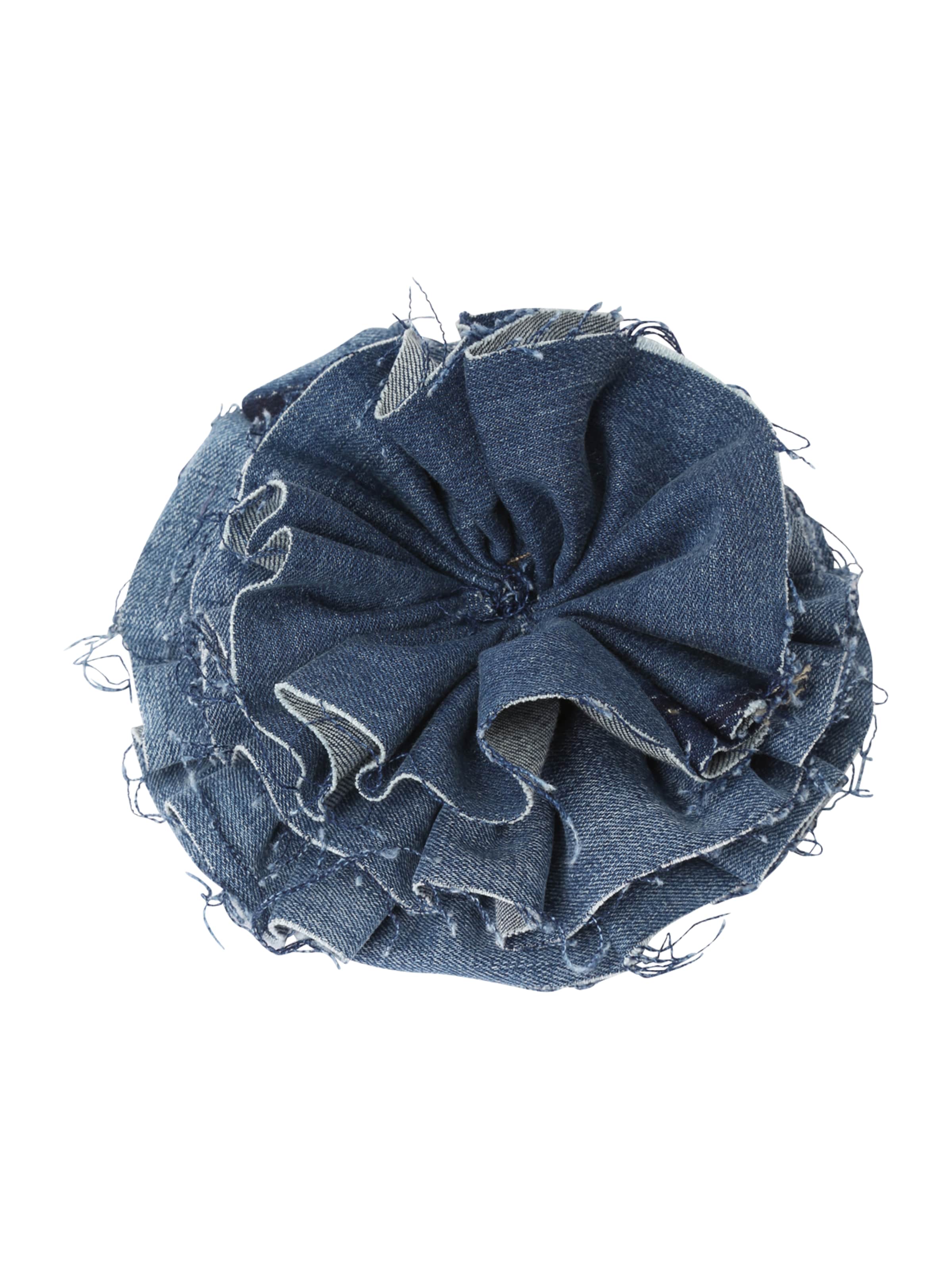 Breloc 'denim flower brooch' de la ABOUT YOU REBIRTH STUDIOS pe albastru: față