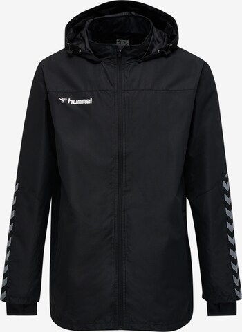 Veste de sport 'Authentic' Hummel en noir : devant