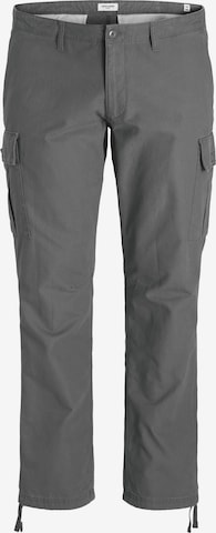Loosefit Pantalon cargo 'JPSTKane JJBarkley' Jack & Jones Plus en gris : devant
