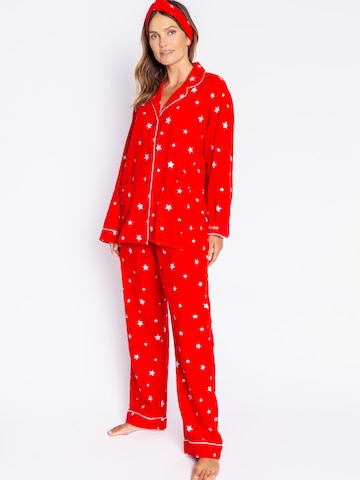 PJ Salvage Pyjama 'Flannels' in Rot