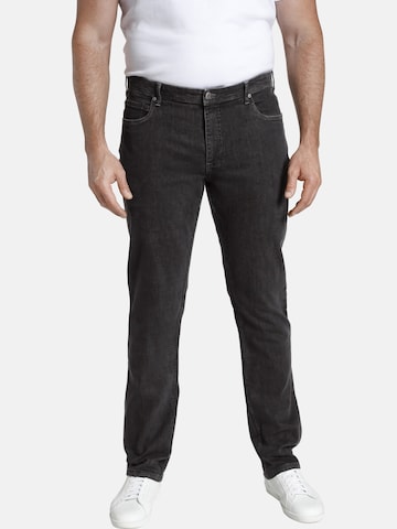 Charles Colby Regular Jeans 'Baron Carl' in Schwarz: predná strana