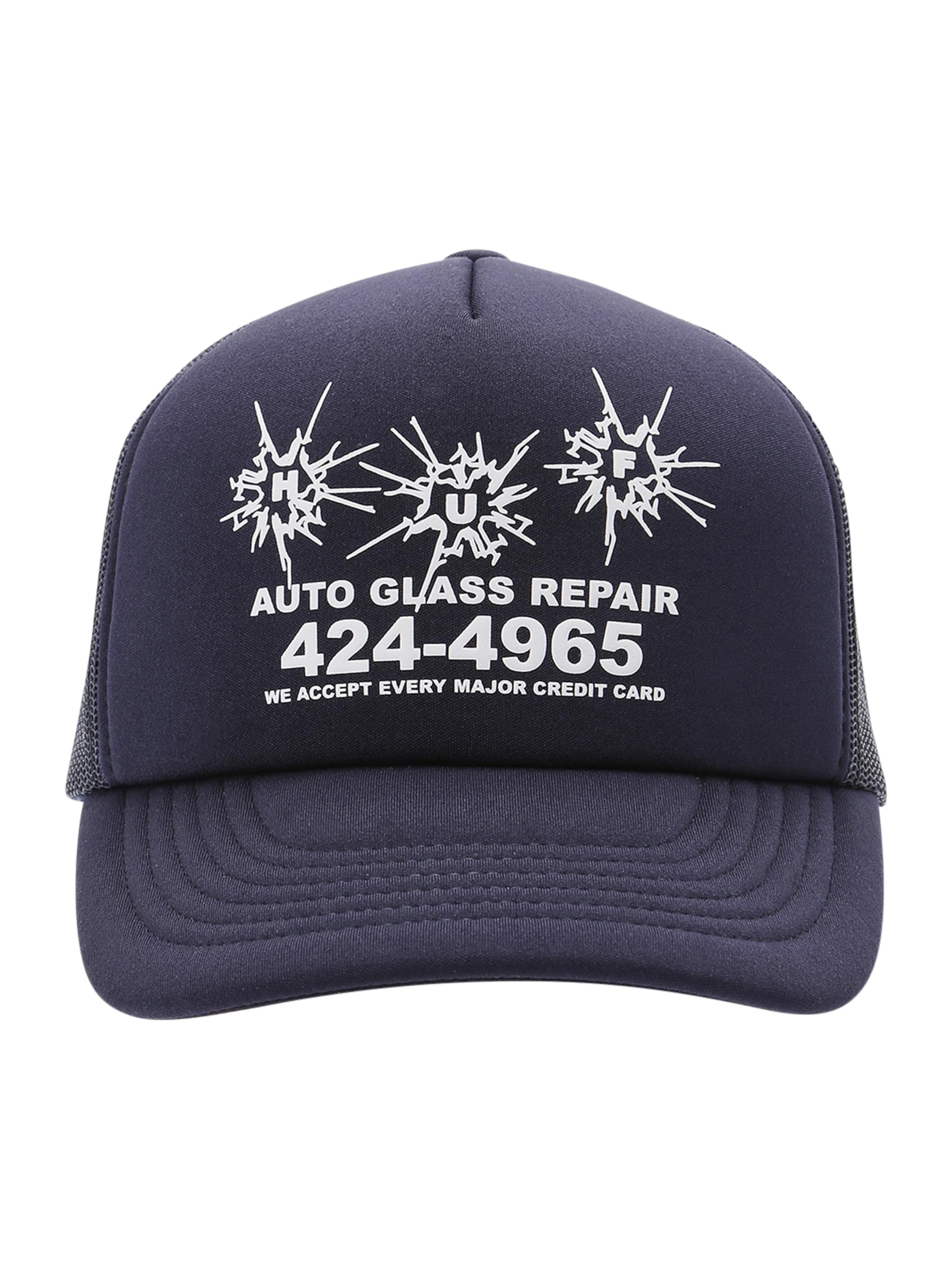 Casquette 'Auto Glass' HUF en bleu