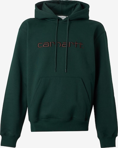Carhartt WIP Collegepaita koossa S värissä suklaa / tummanvihreä, Tuotenäkymä