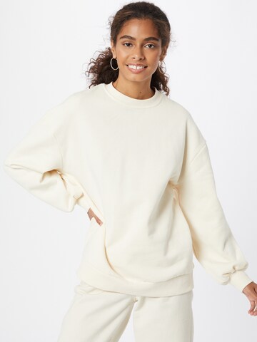 Urban Classics Sweatshirt in Beige: front