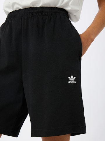 ADIDAS ORIGINALS Regular Trousers 'Essentials' in Black