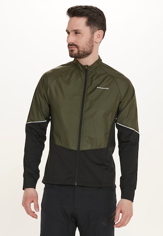 ENDURANCE Athletic Jacket 'Jive M' in Green: front