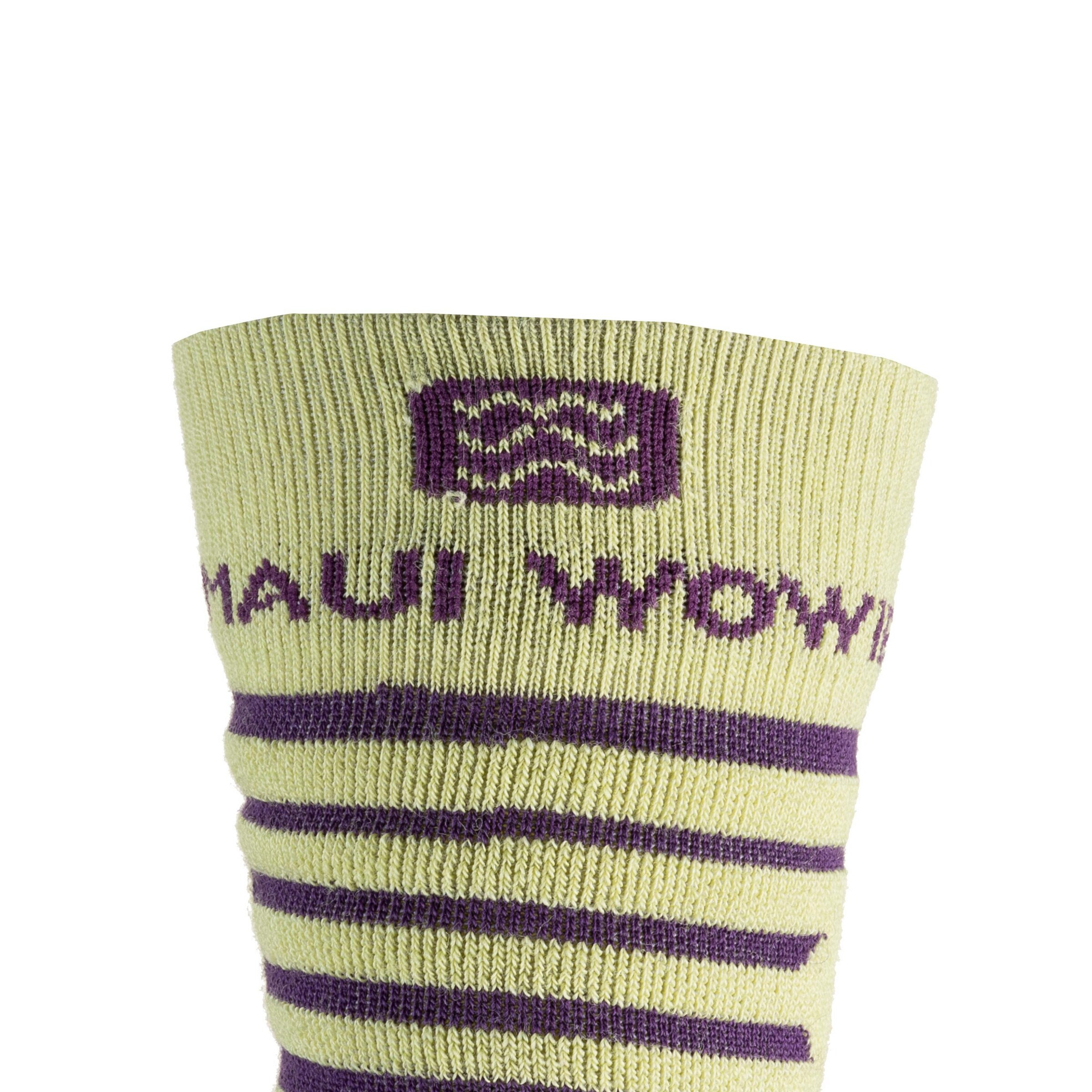 MAUI WOWIE Athletic Socks in Purple