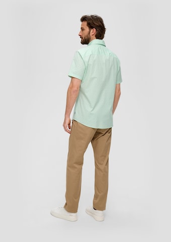 s.Oliver Regular fit Overhemd in Groen