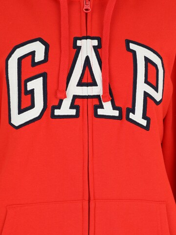 Gap Tall Кофта на молнии 'HERITAGE' в Красный