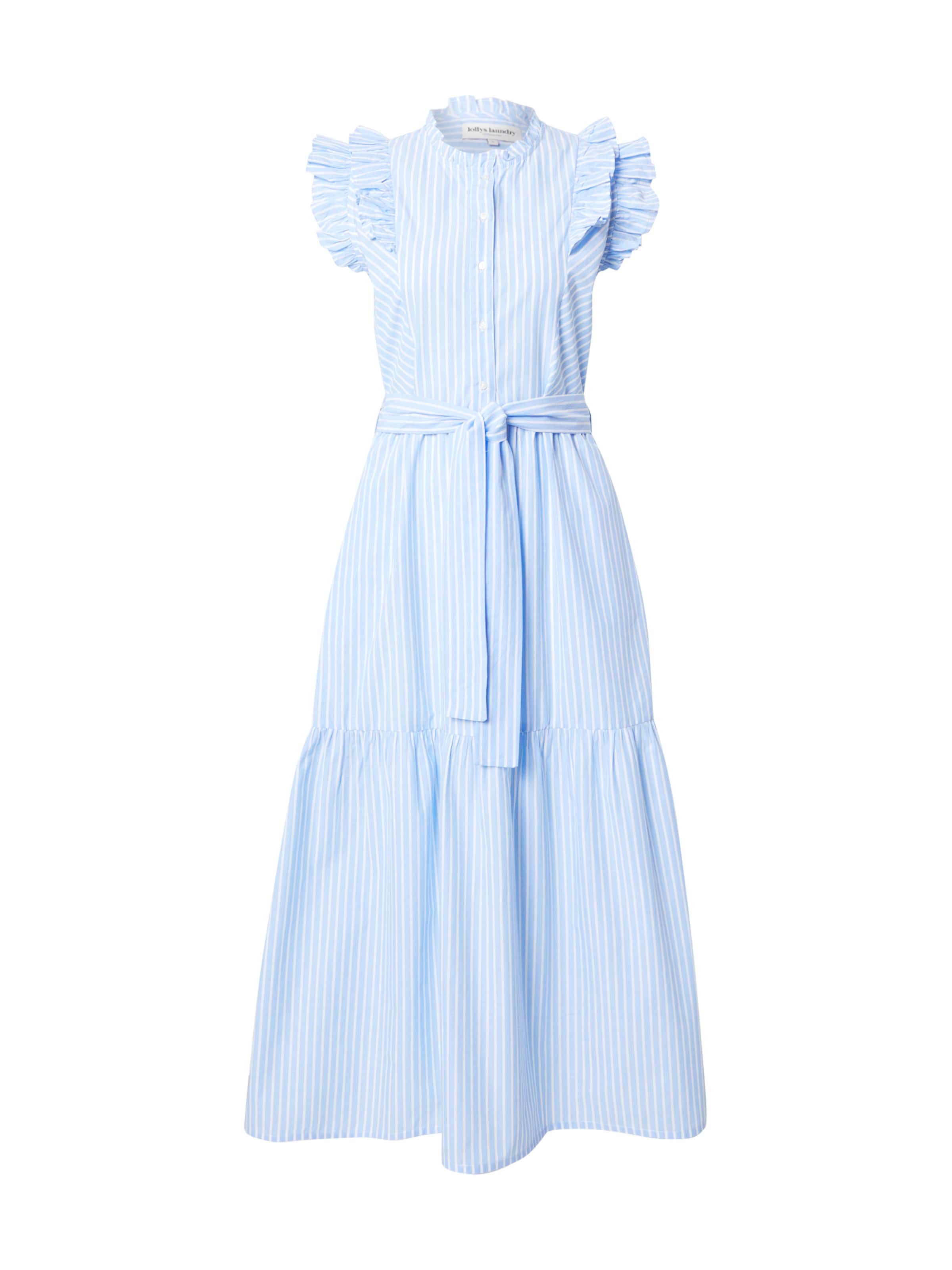 Rochie tip bluză 'Harriet' de la Lollys Laundry pe albastru: față