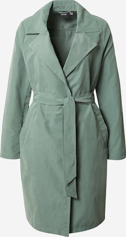 VERO MODA Between-Seasons Coat in Green: front