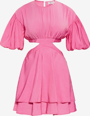 IZIA Summer Dress in Pink: front