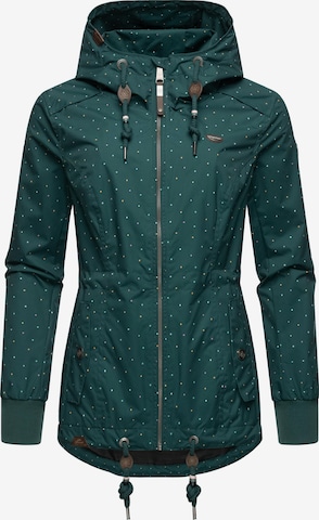 Ragwear Performance Jacket 'Danka' in Green: front