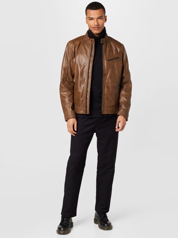 STRELLSON Between-Season Jacket 'Bexley' in Brown