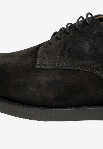 Henry Stevens Lace-Up Shoes 'Winston PDF' in Black
