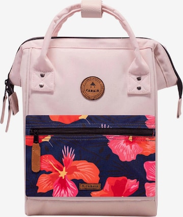 Cabaia Backpack in Pink: front