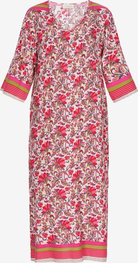 Gaya Šaty - zelená / fialová / červená / biela, Produkt
