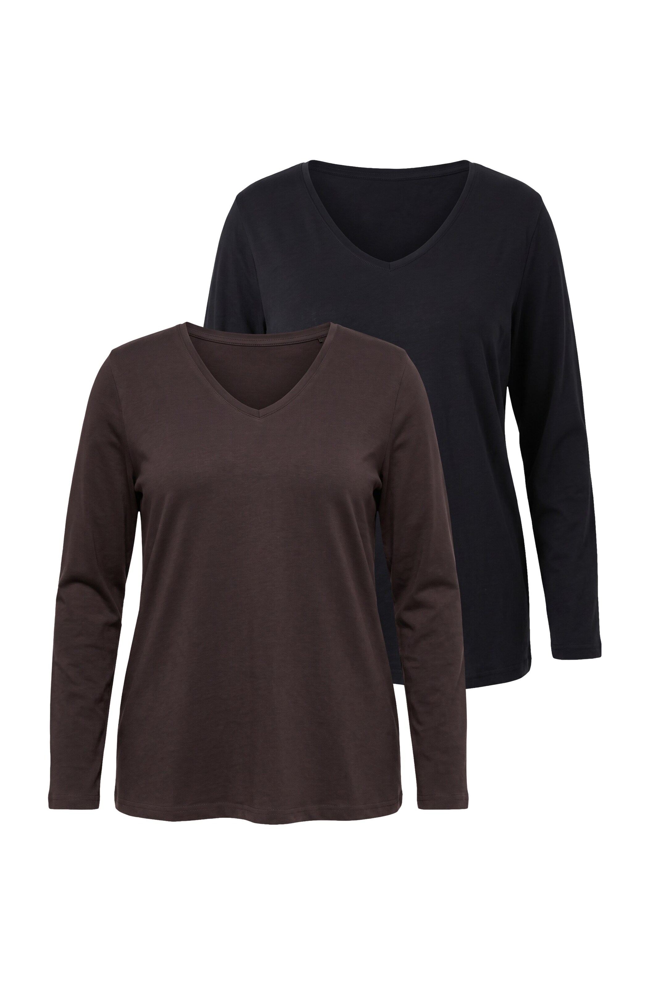 Ulla Popken Shirt in Brown: front