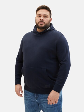 TOM TAILOR Men + Sweatshirt in Blau: predná strana