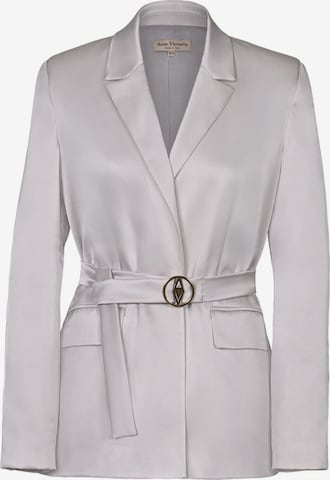 Blazer 'Claire' Anse Victorin en gris : devant