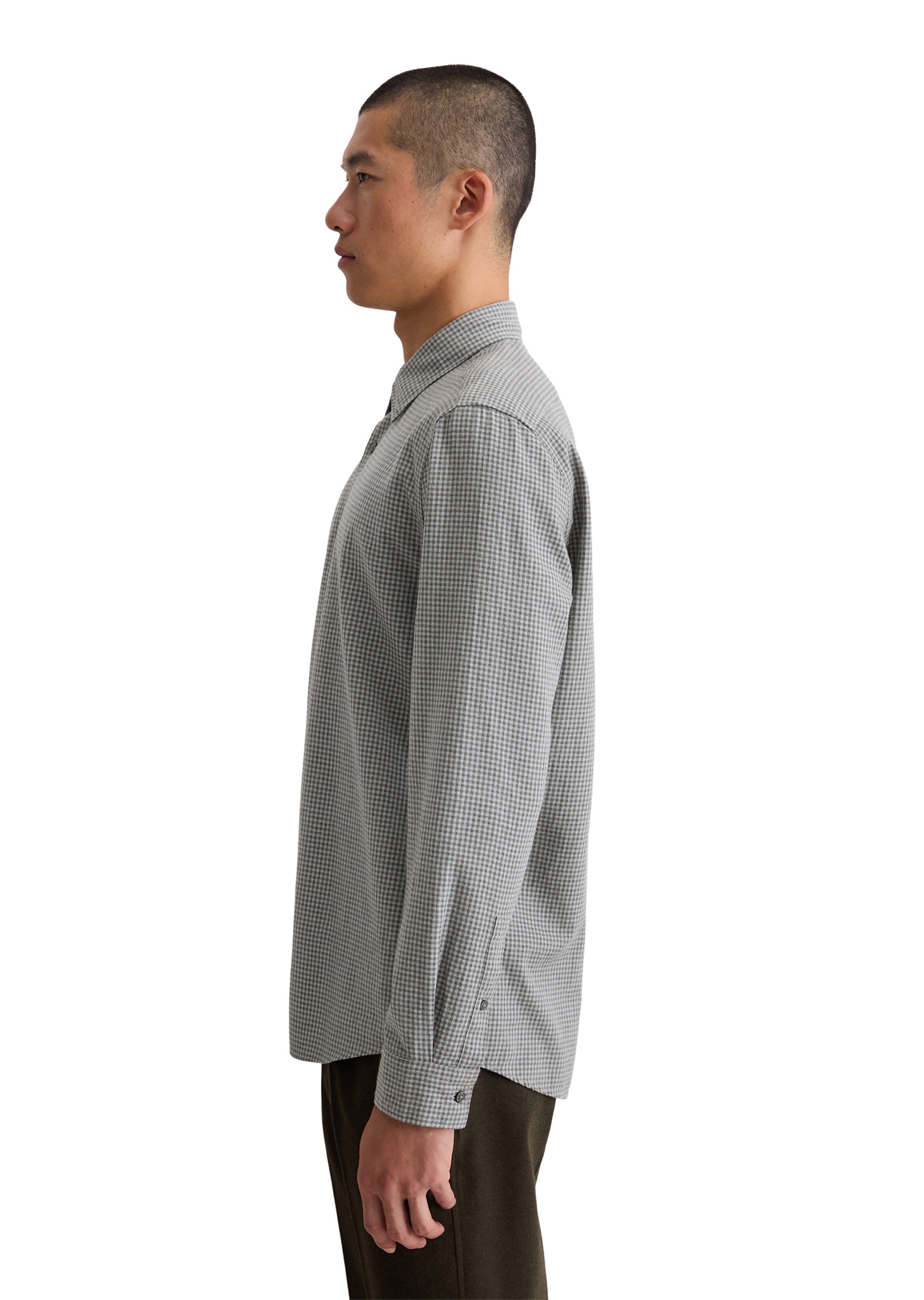 Marc O'Polo Comfort fit Button Up Shirt in Blue