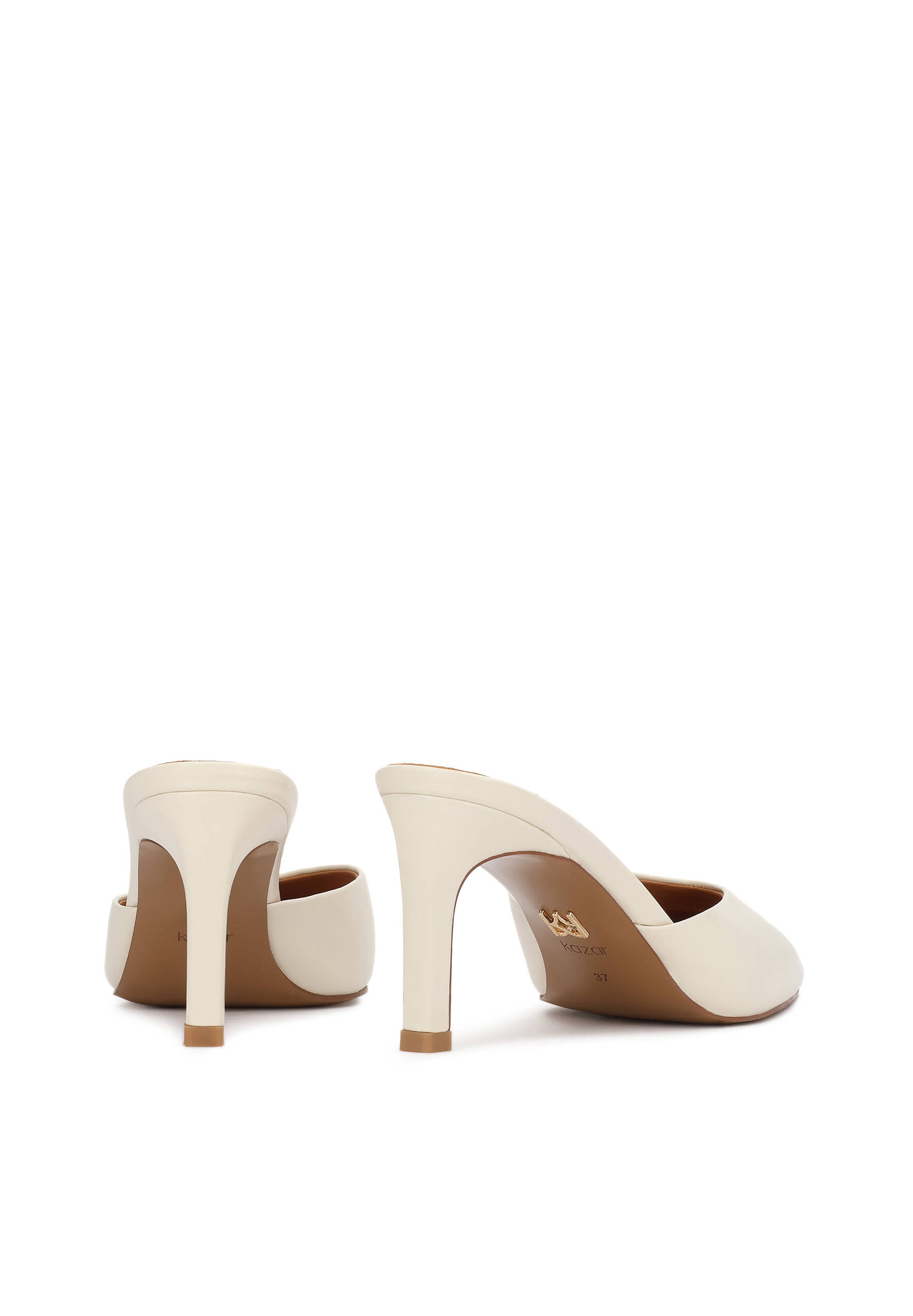 Mule Kazar en blanc