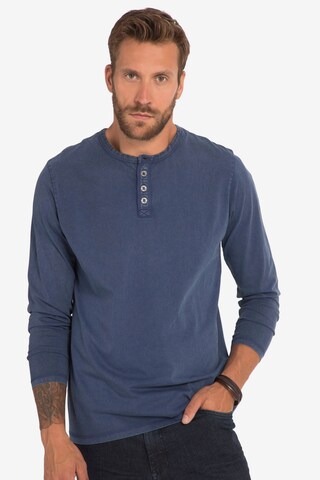 JP1880 Shirt in Blauw: voorkant