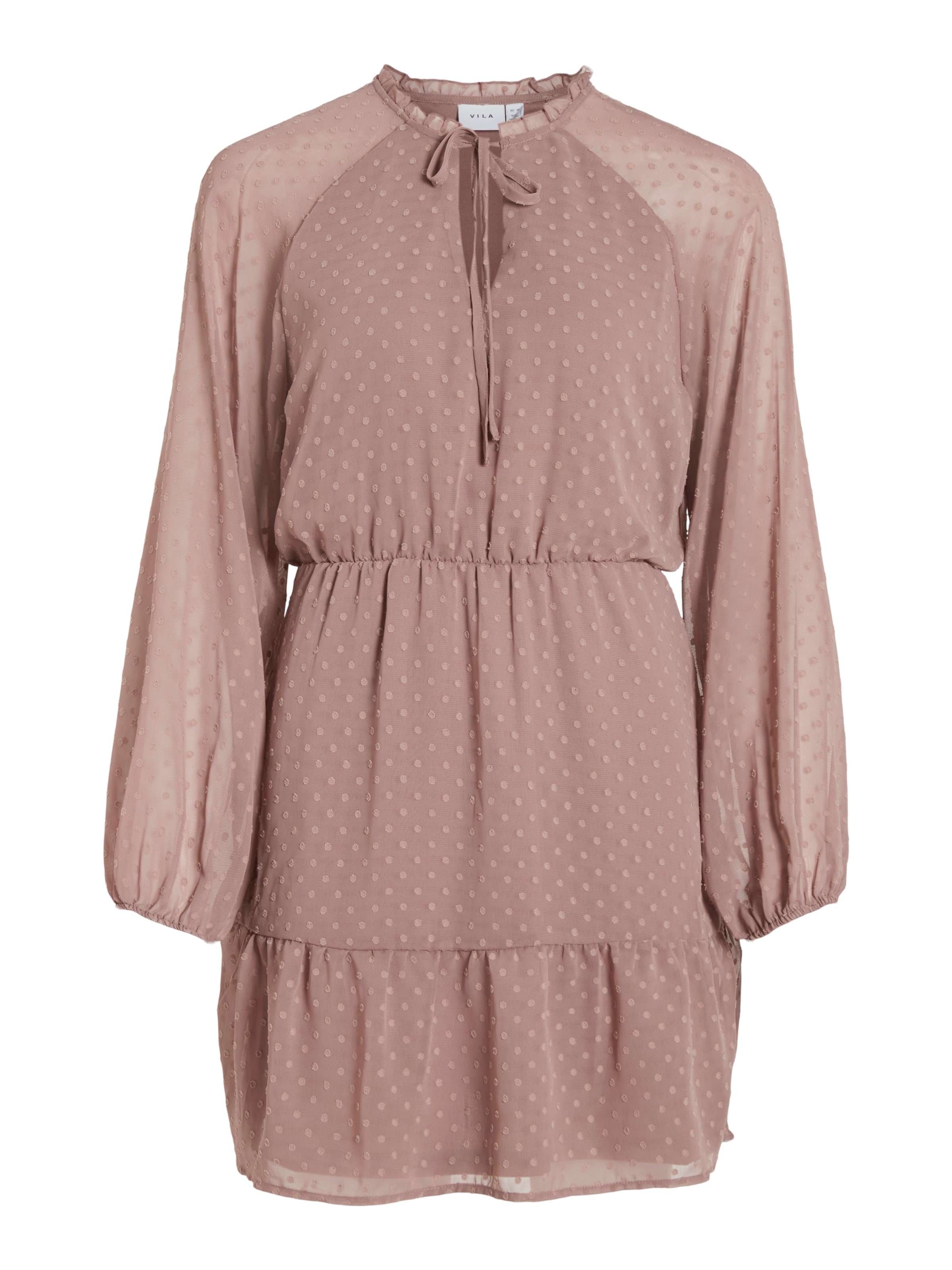 VILA Dress 'DOBBY' in Pink: front