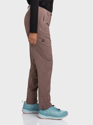 Schöffel Regular Outdoorbroek 'Cascata' in Lila