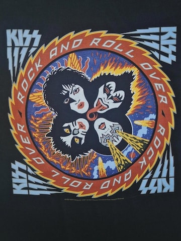 T-Shirt 'Kiss  Rock And Roll Over  T-Shirt' Kiss en noir