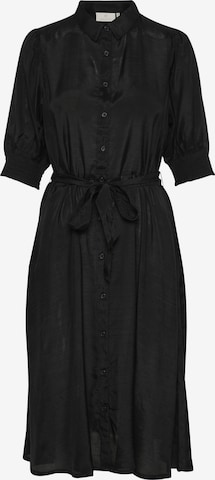 Kaffe Blusenkleid in Schwarz: Vorderseite