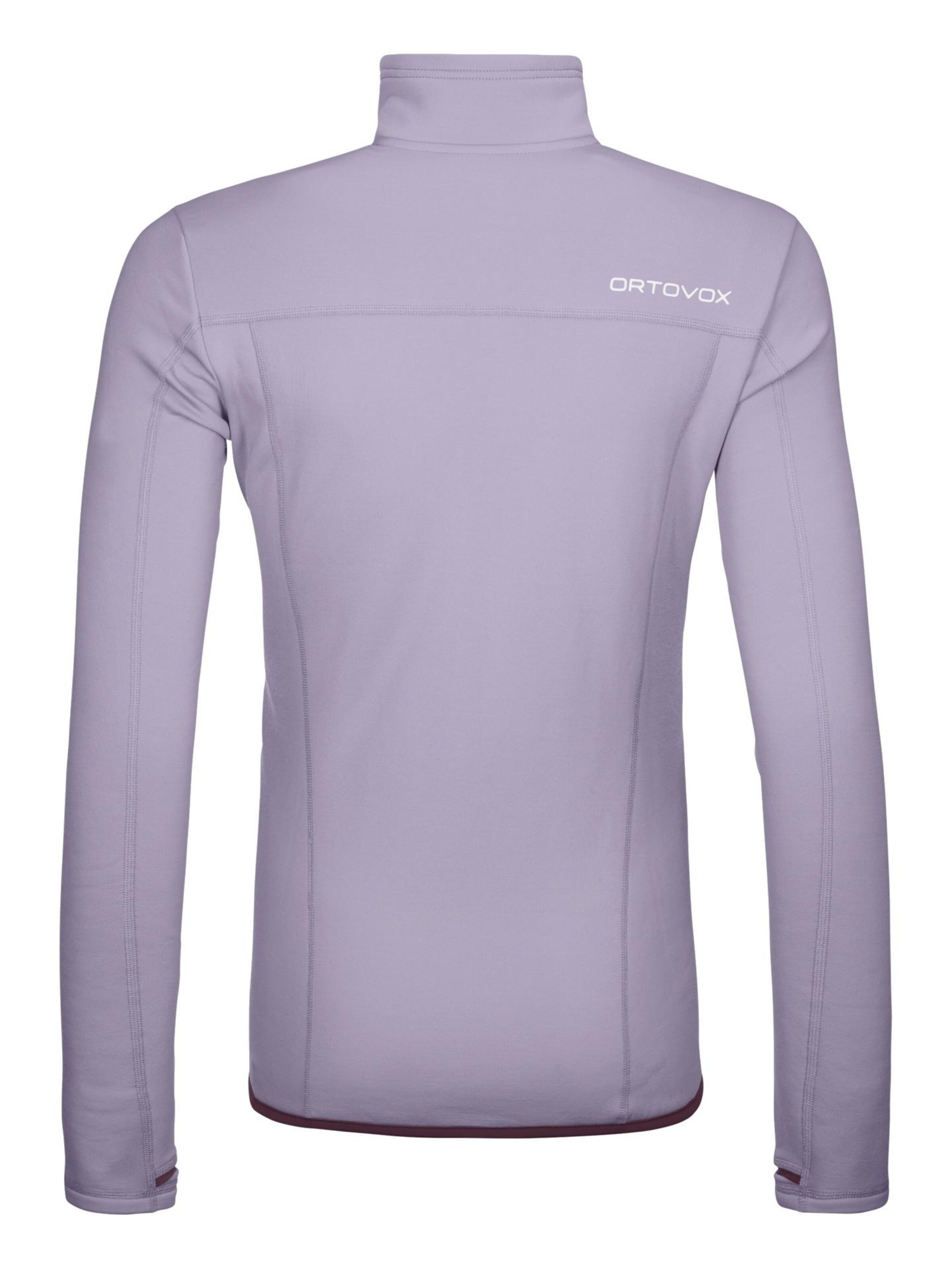 ORTOVOX Funktionsfleecejacke in Lila